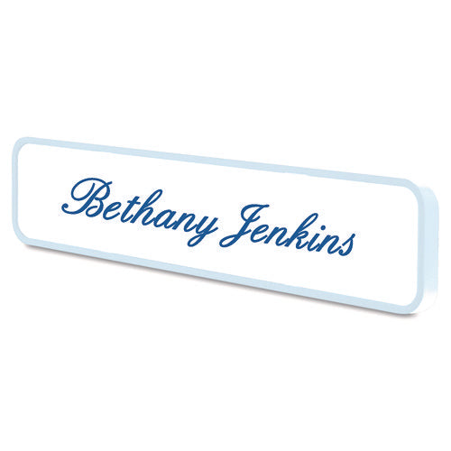 Architectural Wall Sign, 9 x 1.75, Gray-(USS5599)