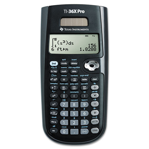 TI-36X Pro Scientific Calculator, 16-Digit LCD-(TEXTI36XPRO)