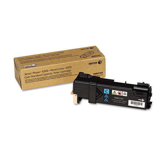 106R01591 Toner, 1,000 Page-Yield, Cyan-(XER106R01591)