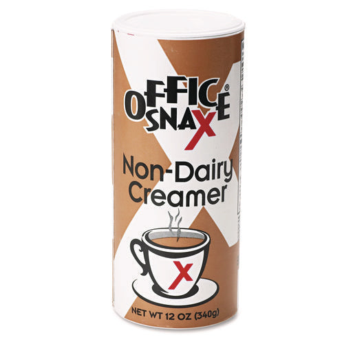 Reclosable Canister of Powder Non-Dairy Creamer, 12oz, 24/Carton-(OFX00020CT)