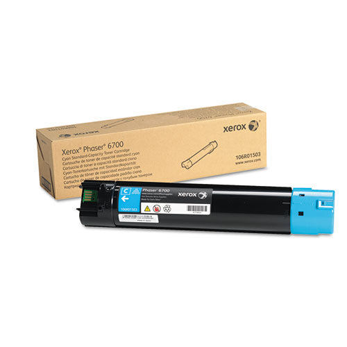 106R01503 Toner, 5,000 Page-Yield, Cyan-(XER106R01503)