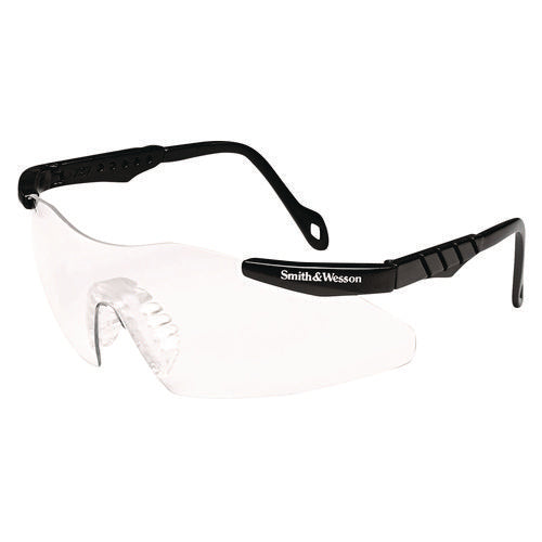 Magnum 3G Safety Eyewear, Black Frame, Clear Lens-(SMW19799)
