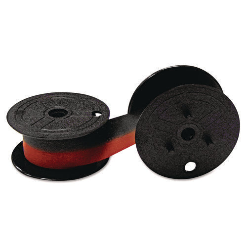 7010 Compatible Calculator Ribbon, Black/Red-(VCT7010)
