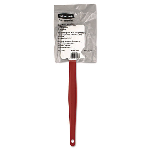 High-Heat Cooks Scraper, 13 1/2", Red/White-(RCP1963RED)