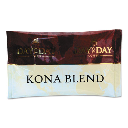100% Pure Coffee, Kona Blend, 1.5 oz Pack, 42 Packs/Carton-(PCO23002)