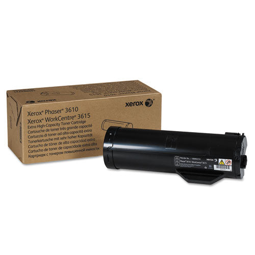 106R02731 Extra High-Yield Toner, 25,300 Page-Yield, Black-(XER106R02731)