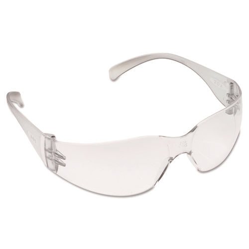 Virtua Protective Eyewear, Clear Frame/Clear Lens, Hard-Coat-(MMM1132600002EA)