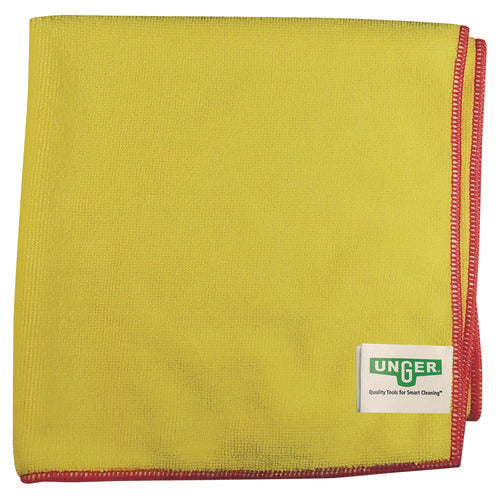 SmartColor MicroWipes 4000, Heavy-Duty, 16 x 15, Yellow/Red, 10/Pack-(UNGMF40Y)