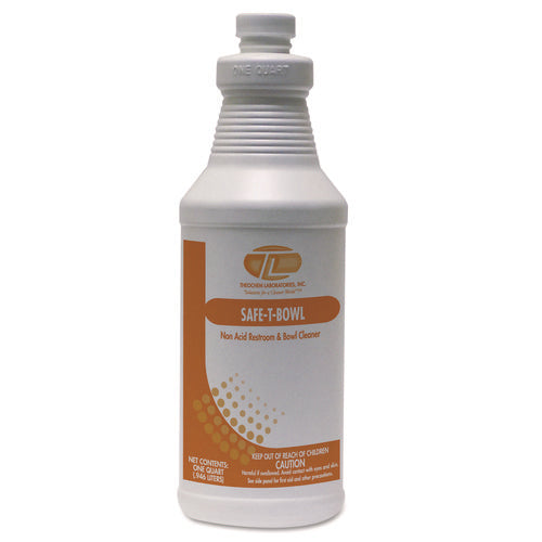 Safe-T-Bowl Liquid Toilet Bowl Cleaner, 32 oz Bottle, 12/Carton-(TOL975)