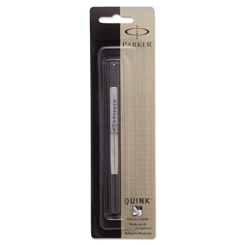 Refill for Parker Roller Ball Pens, Fine Conical Tip, Black Ink-(PAR1950321)