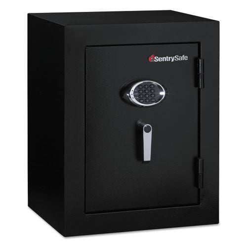 Executive Fire-Safe, 3.4 cu ft, 21.75w x 19d x 27.75h, Black-(SENEF3428E)