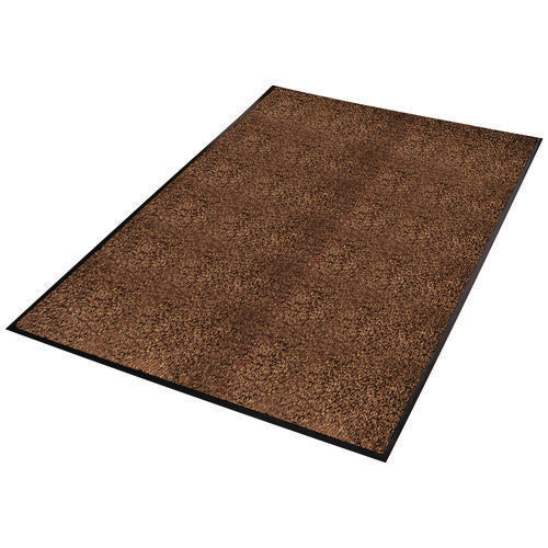 Platinum Series Indoor Wiper Mat, Nylon/Polypropylene, 36 x 60, Brown-(MLL94030550)