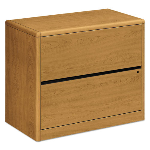 10700 Series Locking Lateral File, 2 Legal/Letter-Size File Drawers, Harvest, 36" x 20" x 29.5"-(HON10762CC)