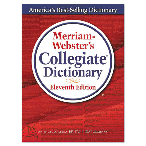 Merriam-Websters Collegiate Dictionary, 11th Edition, Hardcover, 1,664 Pages-(MER8095)