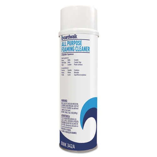 All-Purpose Foaming Cleaner w/Ammonia, 19 oz Aerosol Spray-(BWK342AEA)