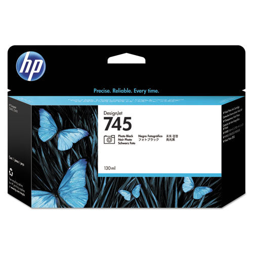 HP 745, (F9J98A) Photo Black Original Ink Cartridge-(HEWF9J98A)