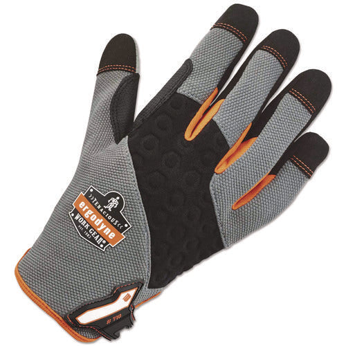 ProFlex 710 Heavy-Duty Utility Gloves, Gray, Large, 1 Pair-(EGO17044)