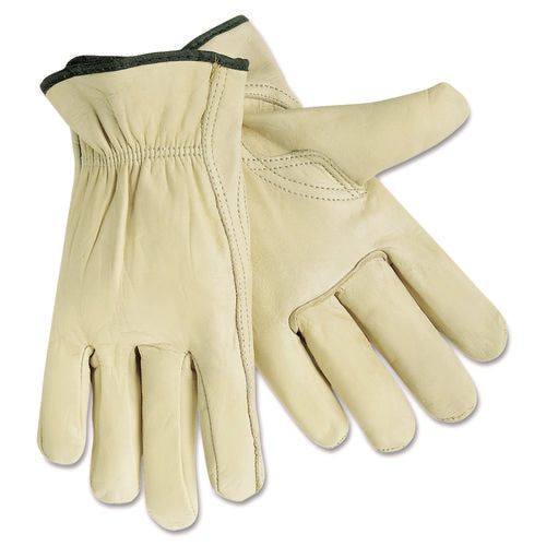 Full Leather Cow Grain Gloves, X-Large, 1 Pair-(CRW3211XL)