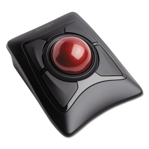 Expert Mouse Wireless Trackball, 2.4 GHz Frequency/30 ft Wireless Range, Left/Right Hand Use, Black-(KMW72359)
