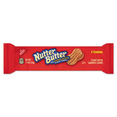 Nutter Butter Cookies, 3 oz Bag, 48/Carton-(CDB03745)