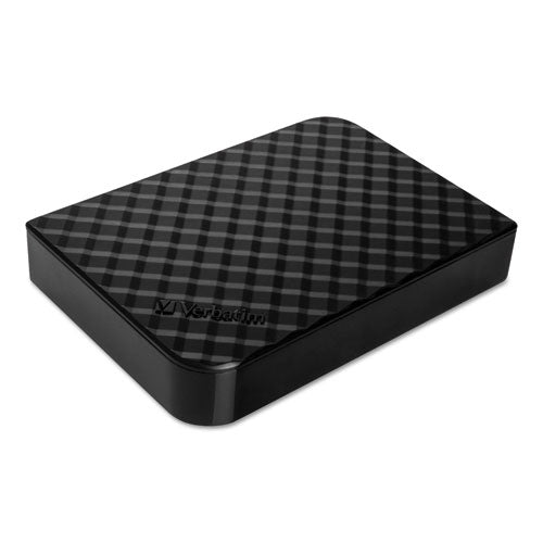 Store N Save Desktop Hard Drive, 3 TB, USB 3.0, 7,200 rpm, Diamond Black-(VER97581)