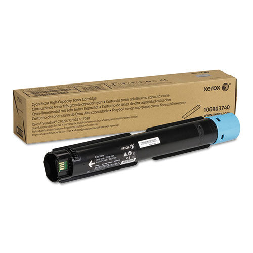 106R03740 Extra High-Yield Toner, 16,500 Page-Yield, Cyan-(XER106R03740)