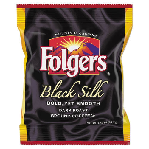 Coffee, Black Silk, 1.4 oz Packet, 42/Carton-(FOL00019)