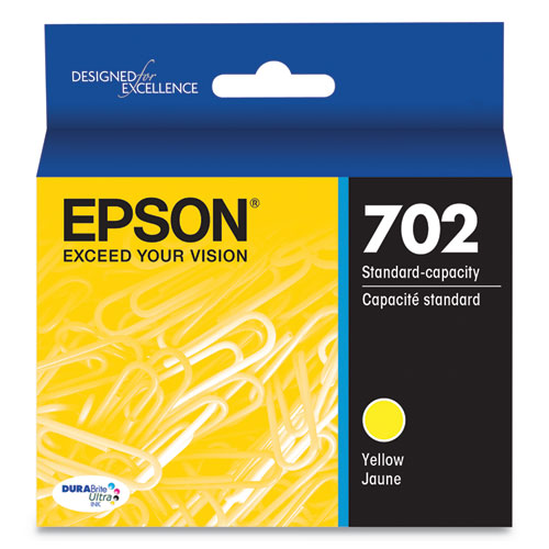 T702420-S (702) DURABrite Ultra Ink, 300 Page-Yield, Yellow-(EPST702420S)
