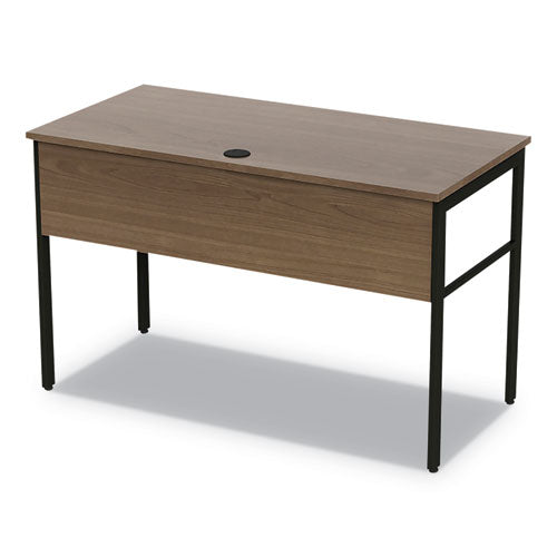 Urban Series Desk Workstation, 47.25" x 23.75" x 29.5", Natural Walnut-(LITUR600NW)
