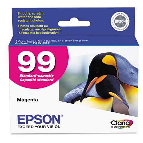 T099320-S (99) Claria Ink, 450 Page-Yield, Magenta-(EPST099320S)