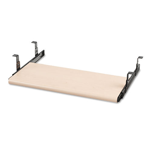 Slide-Away Keyboard Platform, Laminate, 21.5w x 10d, Natural Maple-(HON4022D)