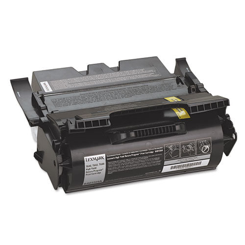 64015HA Return Program High-Yield Toner, 21,000 Page-Yield, Black-(LEX64015HA)