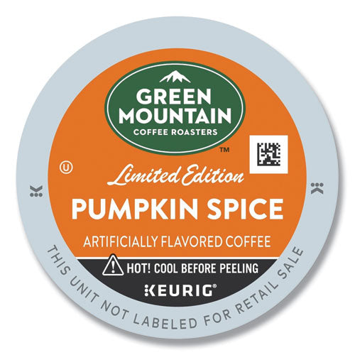 Fair Trade Certified Pumpkin Spice Flavored Coffee K-Cups, 96/Carton-(GMT6758CT)