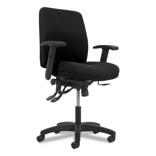 Network Mid-Back Task Chair, Supports Up to 250 lb, 18.3" to 22.8" Seat Height, Black-(HONVL282A2VA10T)