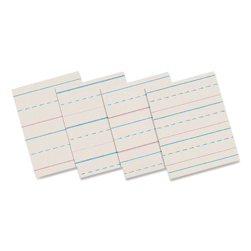 Multi-Program Handwriting Paper, 30 lb Bond Weight, 1/2" Long Rule, Two-Sided, 8 x 10.5, 500/Pack-(ZNBZP2612)