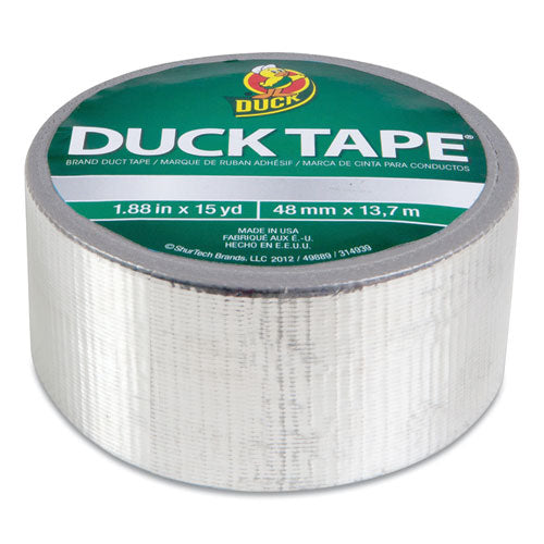 Colored Duct Tape, 3" Core, 1.88" x 10 yds, Chrome-(DUC280621)
