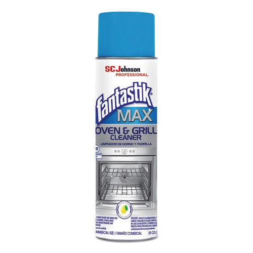 MAX Oven and Grill Cleaner, 20 oz Aerosol Can, 6/Carton-(SJN315531CT)