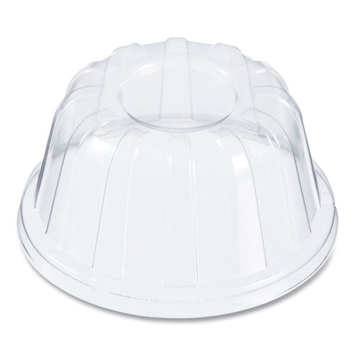 D-T Sundae/Cold Cup Lids, Fits 5 oz to 32 oz Cups, Clear, 50 Pack 20 Packs/Carton-(DCC20HDLC)