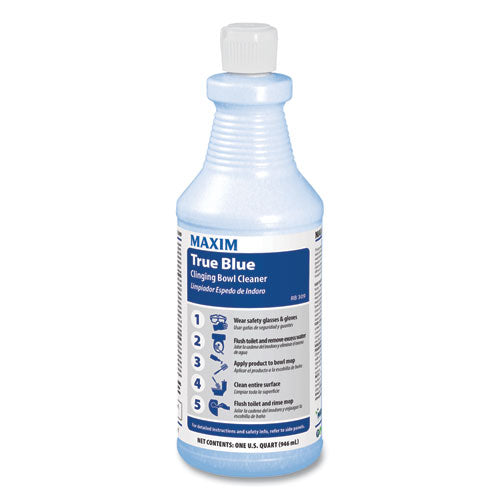 True Blue Clinging Bowl Cleaner, Mint Scent, 32 oz Bottle, 12/Carton-(MLB03090012)