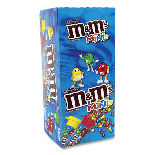 Milk Chocolate Mini Tubes, 1.08 oz, 24 Tubes/Box, Ships in 1-3 Business Days-(GRR20900061)