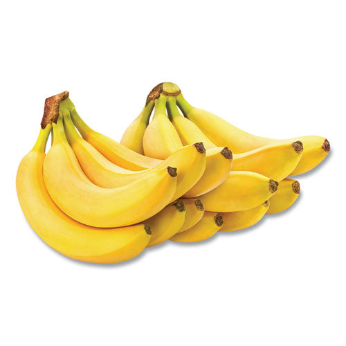 Fresh Bananas, 6 lbs, 2 Bundles/Pack, Ships in 1-3 Business Days-(GRR90000106)