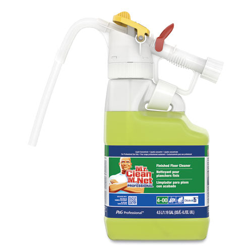 Dilute 2 Go, Mr Clean Finished Floor Cleaner, Lemon Scent, 4.5 L Jug, 1/Carton-(PGC72000)