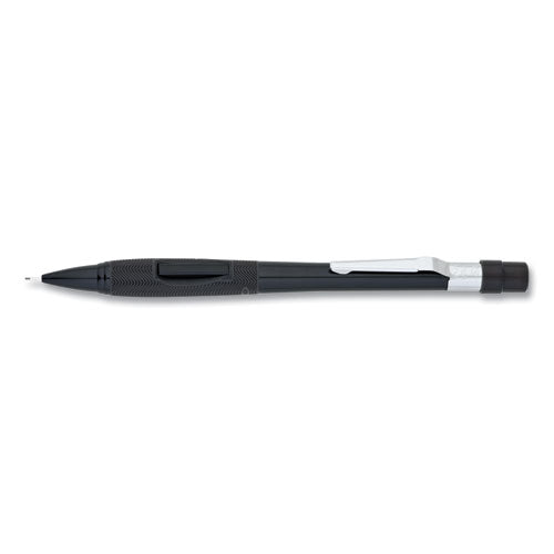 Quicker Clicker Mechanical Pencil, 0.5 mm, HB (#2.5), Black Lead, Black Barrel-(PENPD345A)
