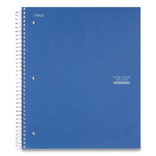 Recycled Personal Notebook, 1-Subject, Medium/College Rule, Randomly Assorted Cover Color, (100) 11 x 8.5 Sheets-(ACC06148)