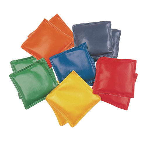 Bean Bag Set, Vinyl, 4", Assorted Colors, 12/Box-(CSIMBB4SET)