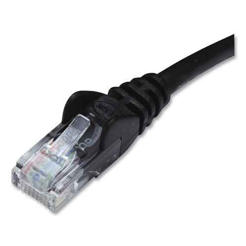 CAT6 UTP Computer Patch Cable, 10 ft, Black-(BLKA3L98010BLKS)