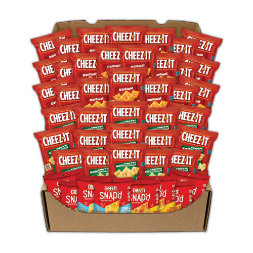 Baked Snack Crackers Variety Pack, Assorted Flavors, (8) 0.75 oz/ (37) 1.5 oz Bags, Ships in 1-3 Business Days-(GRR70000122)