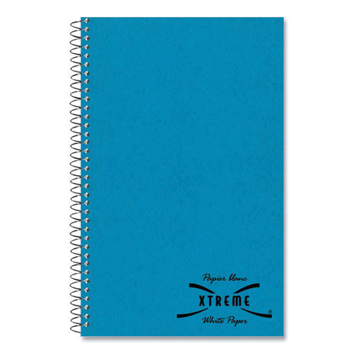 Single-Subject Wirebound Notebooks, Medium/College Rule, Blue Kolor Kraft Front Cover, (80) 9.5 x 6 Sheets-(RED33560)