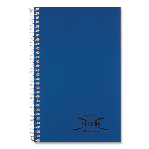 Single-Subject Wirebound Notebooks, Medium/College Rule, Blue Kolor Kraft Front Cover, (80) 7.75 x 5 Sheets-(RED33502)