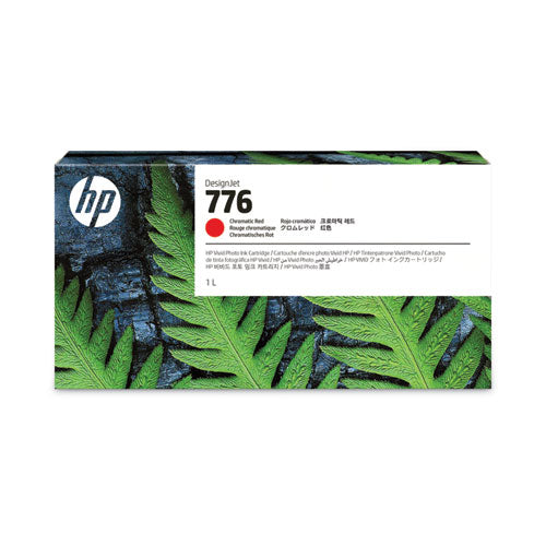 HP 776 (1XB10A) Chromatic Red DesignJet Ink Cartridge-(HEW1XB10A)